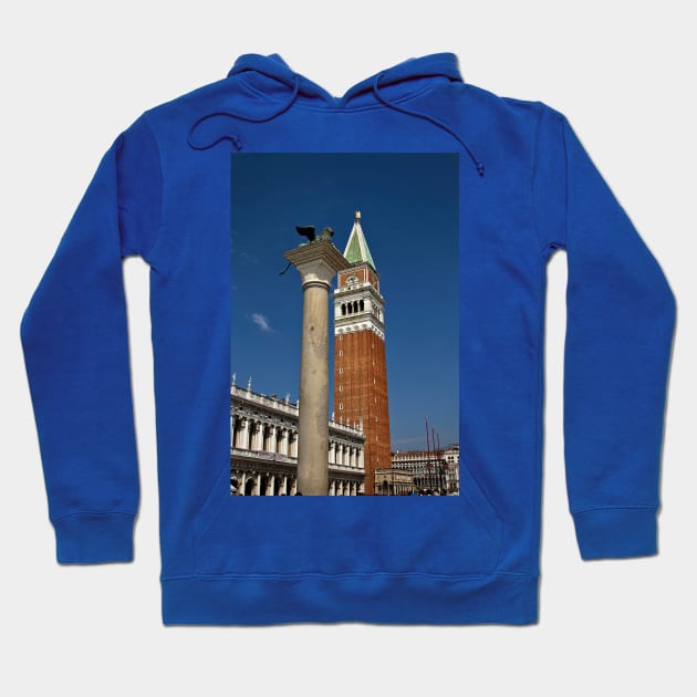 St Mark's Square, Venice Hoodie by Violaman